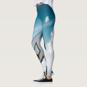 Leggings Jolie conception de basket-ball (Gauche)