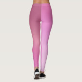 Leggings Jolie Dégradé Ombre Rose (Dos)