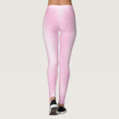 Leggings Jolie et rose étoiles Girly (Dos)