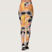 Leggings jolie fille blonde (Dos)
