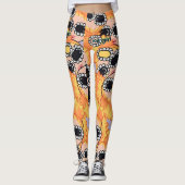 Leggings jolie fille blonde (Devant)