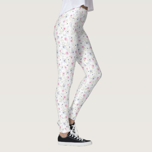 Leggings Jolie impression florale (Droite)