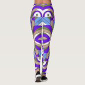 Leggings Jolie jambe classique multicolore "Ratti_Creative_ (Dos)