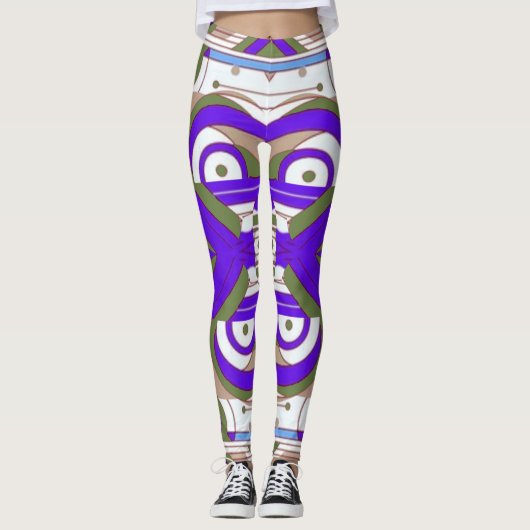 Leggings Jolie jambe classique multicolore "Ratti_Creative_ (Devant)