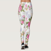 Leggings JOLIE motif rose floral (Dos)