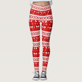 Leggings Jolie Noël Mittens & Stockings Long (Devant)