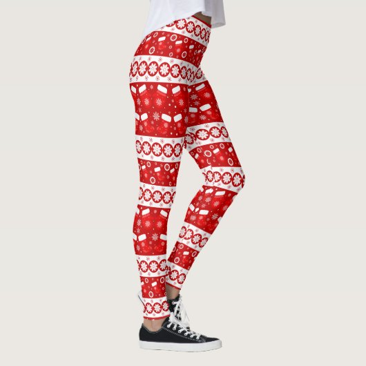 Leggings Jolie Noël Mittens & Stockings Long (Droite)