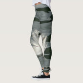 Leggings Jolie plume blanche (Gauche)