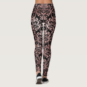 Leggings Jolie Rose Rose Or Damas Noir (Dos)
