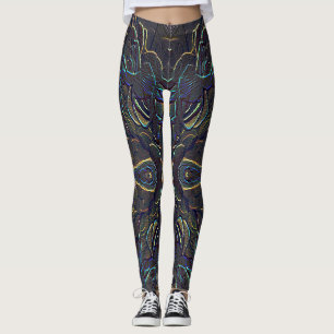 Leggings Jolie texture sombre "Ratti_Creative_Arts"