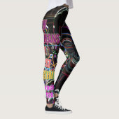 Leggings Jolies dames SR 2020 - Neon Mardi Gras (Droite)
