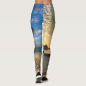 Leggings Jolies espèces d'animaux marins (Dos)