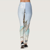 Leggings Jolies espèces d'animaux marins (Dos)