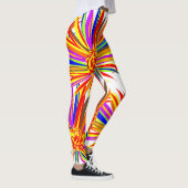 Leggings Jolies légendes de fleurs tropicales (Droite)