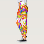 Leggings Jolies légendes de fleurs tropicales (Gauche)
