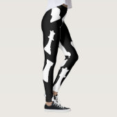Leggings Jolies pièces de jeu d'échecs (Droite)