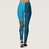 Leggings Jolies Poissons Et Barrière (Dos)