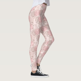 Leggings Jolis Jambes Brown Rose