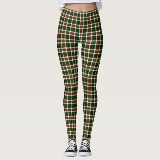 Leggings Jolly Holly plaid (Devant)