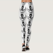 Leggings Jolly roger du Drapeau pirate (Dos)