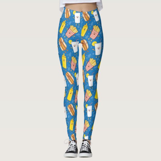 Leggings JollyKins Hot Dog Combo Repas (Devant)