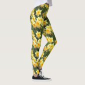 Leggings Jonquilles jaunes de ressort (Droite)