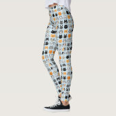 Leggings Jote Chat face Motif | Légendes cool Amoureux de l (Gauche)