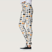 Leggings Jote Chat face Motif | Légendes cool Amoureux de l (Gauche)