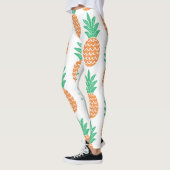 Leggings Jouer à l'ananas : Plaisir Motif amusant. (Gauche)