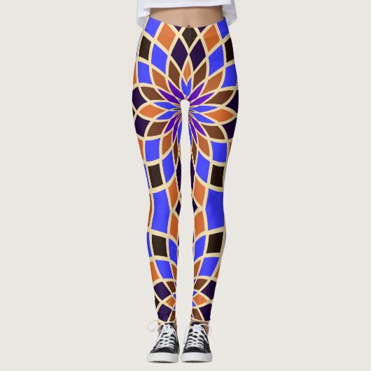 Leggings Jouer avec les couleurs (Devant)
