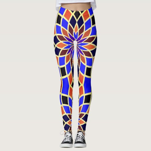 Leggings Jouer avec les couleurs (Devant)