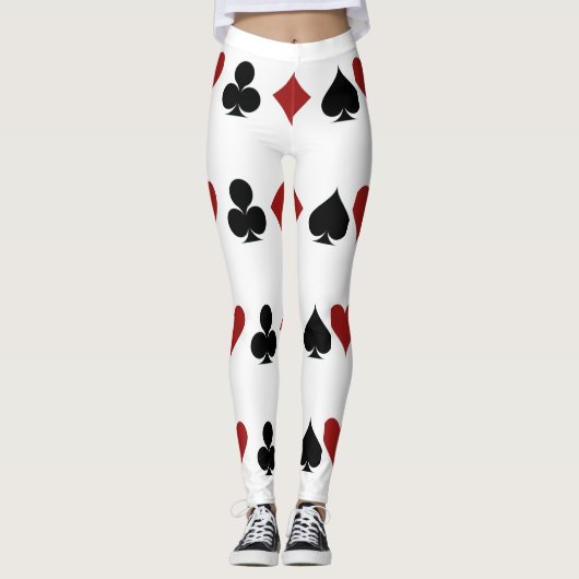 Leggings Jouer des combinaisons de carte Thunder_Cove (Devant)