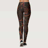 Leggings Jouer des torrents Brown foncé (Dos)