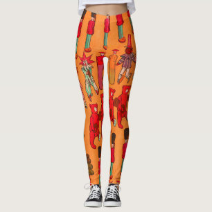 Leggings Jouet de Noël vintage Enfants jouent