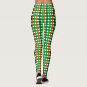 Leggings Jour de la Saint Patrick de Motif vert orange irla (Dos)
