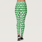 Leggings Jour de St Patricks de shamrock de trèfle de (Dos)