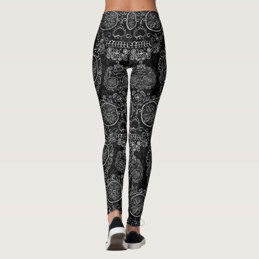 Leggings Jour des morts (Dos)