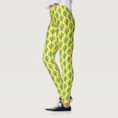 Leggings Jour des morts heureux Cactus Patterned (Gauche)