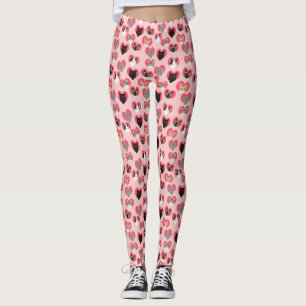 Leggings Jour des Valentines Léggations de chats