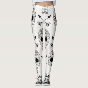 Leggings Jour du crâne mexicain des morts