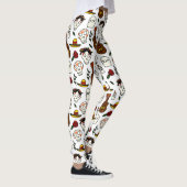 Leggings jour du doodle mort (Droite)