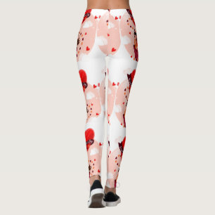 Leggings Joyeuse Saint-Valentin