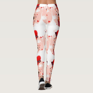Leggings Joyeuse Saint-Valentin