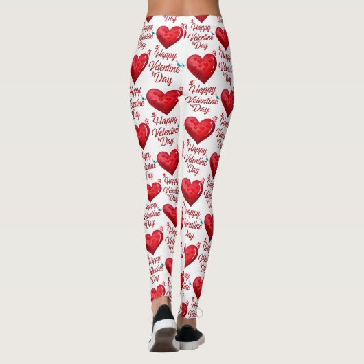Leggings Joyeuse Saint-Valentin (Dos)
