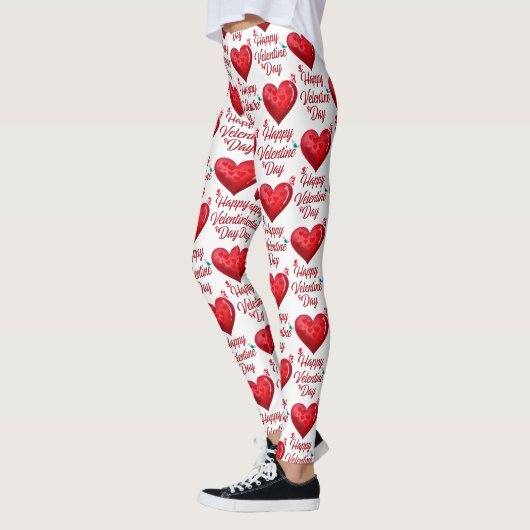 Leggings Joyeuse Saint-Valentin (Gauche)