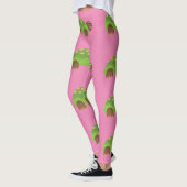 Leggings Joyeuse tortue souriante Thunder_Cove (Gauche)