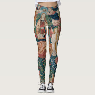 Leggings Joyeuse vie dans Paradise Garden Tapisserie médiév