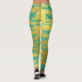 Leggings joyeuses légendes de la nouvelle année (Dos)