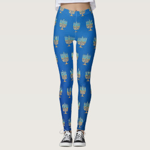 Leggings Joyeux Chanoukah ! Menorah