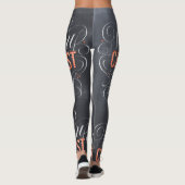 Leggings Joyeux CHRISTmas Christian Jesus Dieu Chalkboard (Dos)